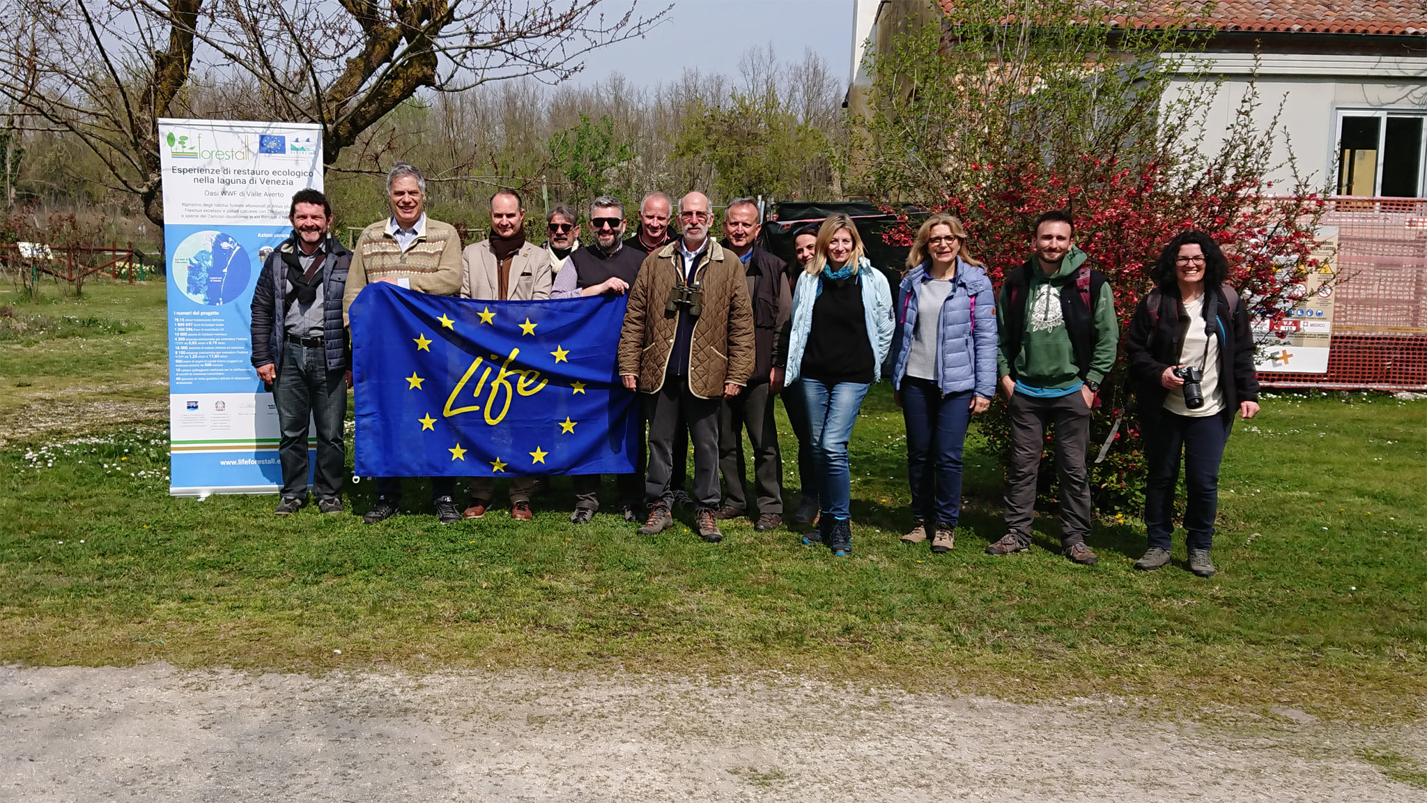 Visita di Monitoraggio 7 aprile 2022 in Oasi WWF di Valle Averto